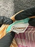Alexandria 100% Polyester Color Block Teal Long Sleeve Blouse Size 14 - photo 7