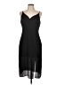 Express Outlet 100% Polyester Solid Black Cocktail Dress Size L - photo 1
