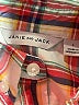 Janie and Jack 100% Cotton Plaid Ivory Long Sleeve Button-Down Shirt Size 7 - photo 3