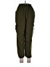 Unbranded 100% Polyester Green Cargo Pants Size L - photo 1