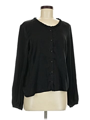 Blue Rain Long Sleeve Blouse (view 1)