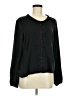 Blue Rain 100% Polyester Black Long Sleeve Blouse Size M - photo 1