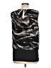 Calvin Klein 100% Polyester Black Sleeveless Blouse Size L - photo 2