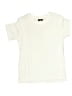 Ever After 100% Cotton Solid Ivory Short Sleeve T-Shirt Size 14 - photo 1