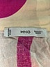 MNG Animal Print Pink Short Sleeve Blouse Size 4 - photo 7