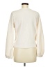 TeXTURE & THREAD Madewell Ivory Long Sleeve Blouse Size M - photo 2