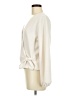 TeXTURE & THREAD Madewell Ivory Long Sleeve Blouse Size M - photo 5