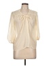 XXI 100% Polyester Ivory 3/4 Sleeve Blouse Size L - photo 1