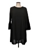 H&M Solid Black Casual Dress Size 12 - photo 1