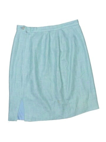 Burberry Vintage Silk Skirt (view 2)