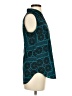 Ann Taylor Teal Sleeveless Blouse Size S - photo 4