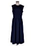 J. McLaughlin Solid Blue Casual Dress Size M - photo 1