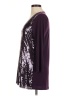 Slinky Brand Purple 3/4 Sleeve Top Size M - photo 5