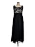 Patra Black Cocktail Dress Size 14 - photo 1
