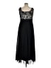 Patra Black Cocktail Dress Size 14 - photo 2