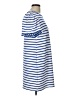 Heyton Stripes Blue Casual Dress Size 12 - photo 4