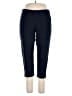 Purejill Solid Blue Active Pants Size L - photo 1