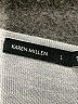 Karen Millen 100% Wool Gray Poncho Size Lg (4) - photo 7
