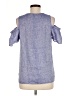 Nordstrom 100% Linen Blue Sleeveless Blouse Size M - photo 2