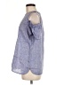 Nordstrom 100% Linen Blue Sleeveless Blouse Size M - photo 5