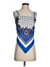 Assorted Brands 100% Polyester Blue Sleeveless Blouse Size XXS (estimated) - photo 1