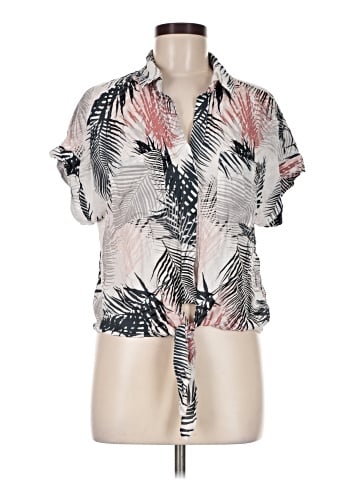 Cloth & Stone Short Sleeve Blouse (view 1)