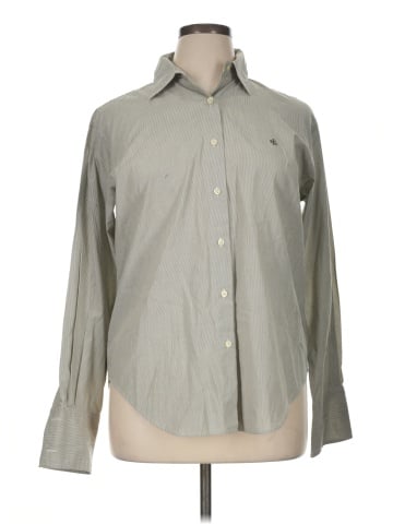 Lauren by Ralph Lauren Long Sleeve Button-Down Shirt (view 1)