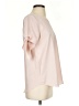 Les Amis 100% Polyester Pink Short Sleeve Blouse Size S - photo 4