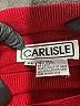 Carlisle 100% Wool Red Wool Pullover Sweater Size XL - photo 7