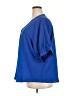 Andree by UNIT Blue Short Sleeve Blouse Size XL - photo 5