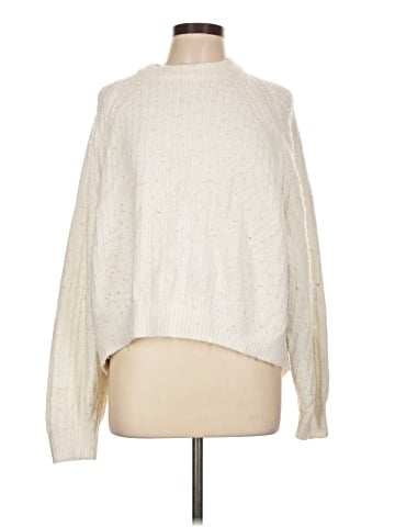 Madewell Ribbed Cotton-Blend Sweater (view 1)