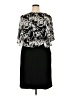 Connected Apparel 100% Polyester Black Cocktail Dress Size 14 - photo 2