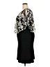 Connected Apparel 100% Polyester Black Cocktail Dress Size 14 - photo 5