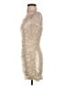 Shein 100% Polyester Metallic Gold Cocktail Dress Size XS - photo 5