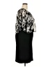 Connected Apparel 100% Polyester Black Cocktail Dress Size 14 - photo 4