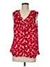 CAbi 100% Polyester Red Sleeveless Blouse Size M - photo 1