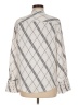 Ann Taylor 100% Polyester Argyle Ivory Long Sleeve Blouse Size M - photo 2