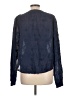Lulus Blue Long Sleeve Blouse Size L - photo 2