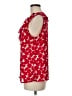CAbi 100% Polyester Red Sleeveless Blouse Size M - photo 5