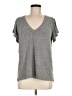 t.la Tweed Gray Short Sleeve T-Shirt Size M - photo 1