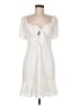 BCBGeneration Ivory Casual Dress Size M - photo 1