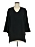 Caroline Rose 100% Polyester Black 3/4 Sleeve Blouse Size M - photo 1