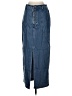YFB Solid Blue Denim Skirt Size S - photo 1