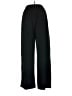 Unbranded 100% Polyester Solid Black Casual Pants Size S - photo 2