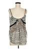 BCBGeneration 100% Polyester Silver Tank Top Size M - photo 1