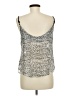 BCBGeneration 100% Polyester Silver Tank Top Size M - photo 2