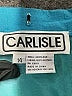 Carlisle 100% Acetate Metallic Teal Blue Formal Skirt Size 14 - photo 4