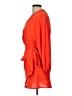 Unbranded Orange Red Cocktail Dress Size L - photo 5