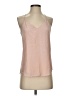 Lavender Brown Pink Sleeveless Blouse Size XS - photo 1
