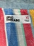 Epic Threads Stripes Yellow Short Sleeve Button-Down Shirt Size XL (youth) - photo 3